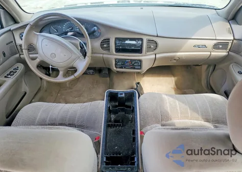 1998 Buick Century Custom from USA, damaged, VIN 2G4WS52M4W1614043